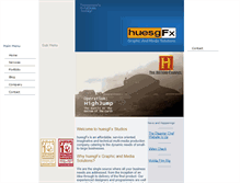 Tablet Screenshot of huesgfx.com